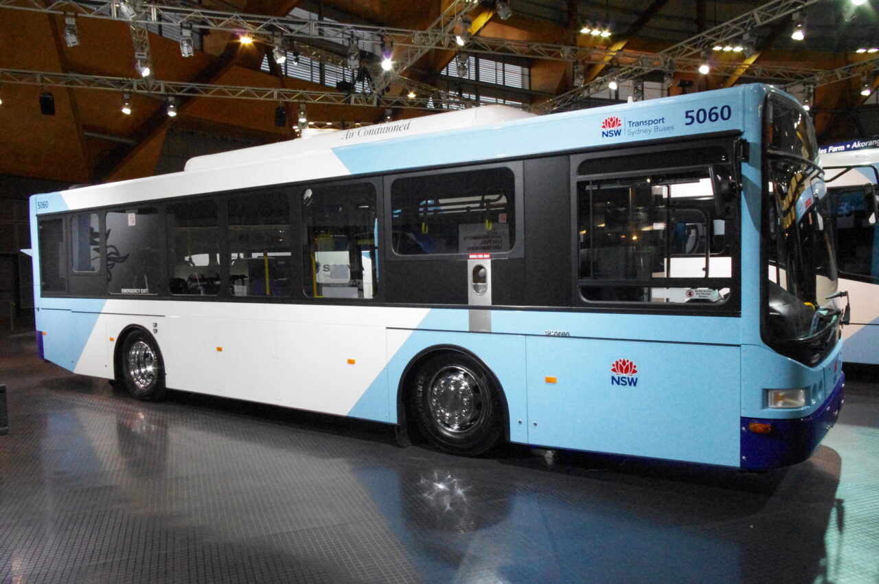 Chrome alloy rims on a coach